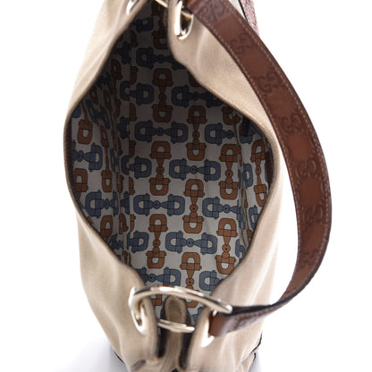 Gucci Canvas Guccissima Hobo Brown 5 of 9