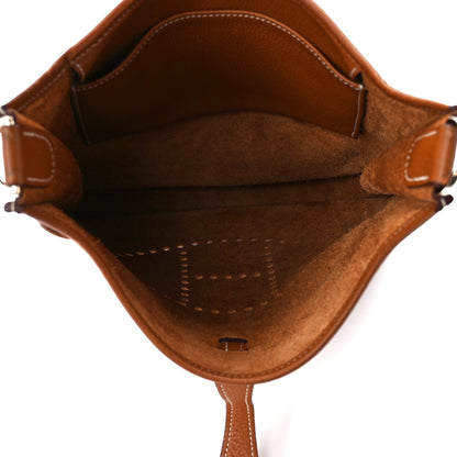 Hermes Taurillon Clemence Evelyne PM Gold 5 of 10