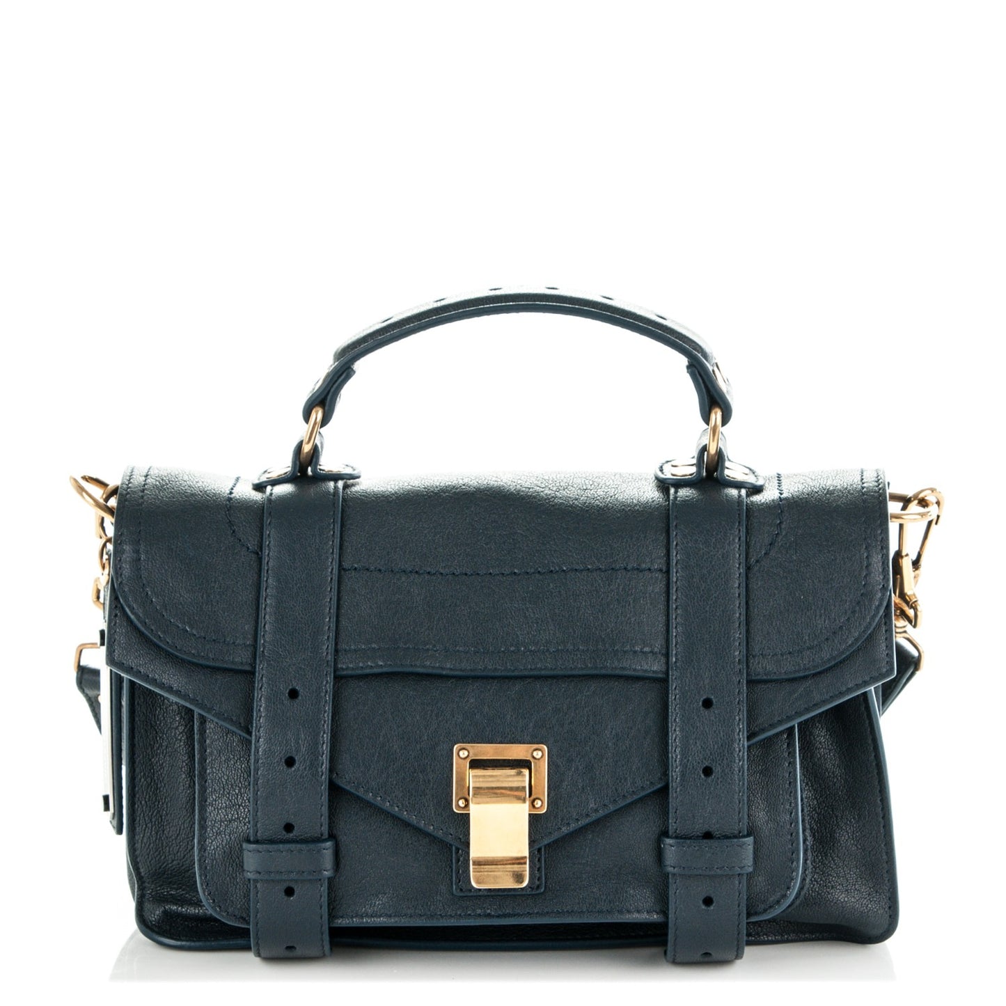Lambskin Tiny PS1 Satchel Midnight