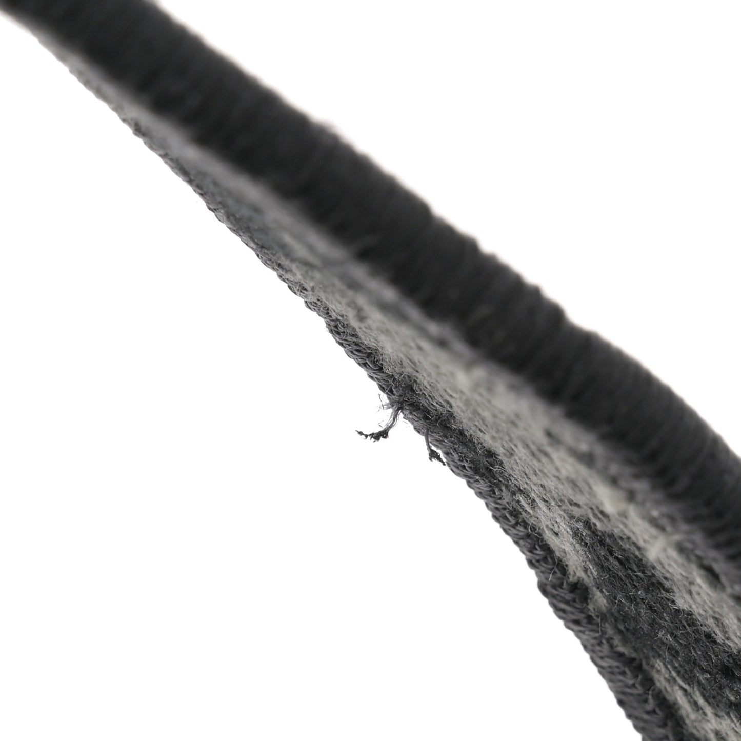 Canvas Mizza Embroidered Saddle Bag Gray