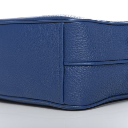 Prada Vitello Daino Medium Double Zip Shoulder Bag Inchiostro 8 of 9