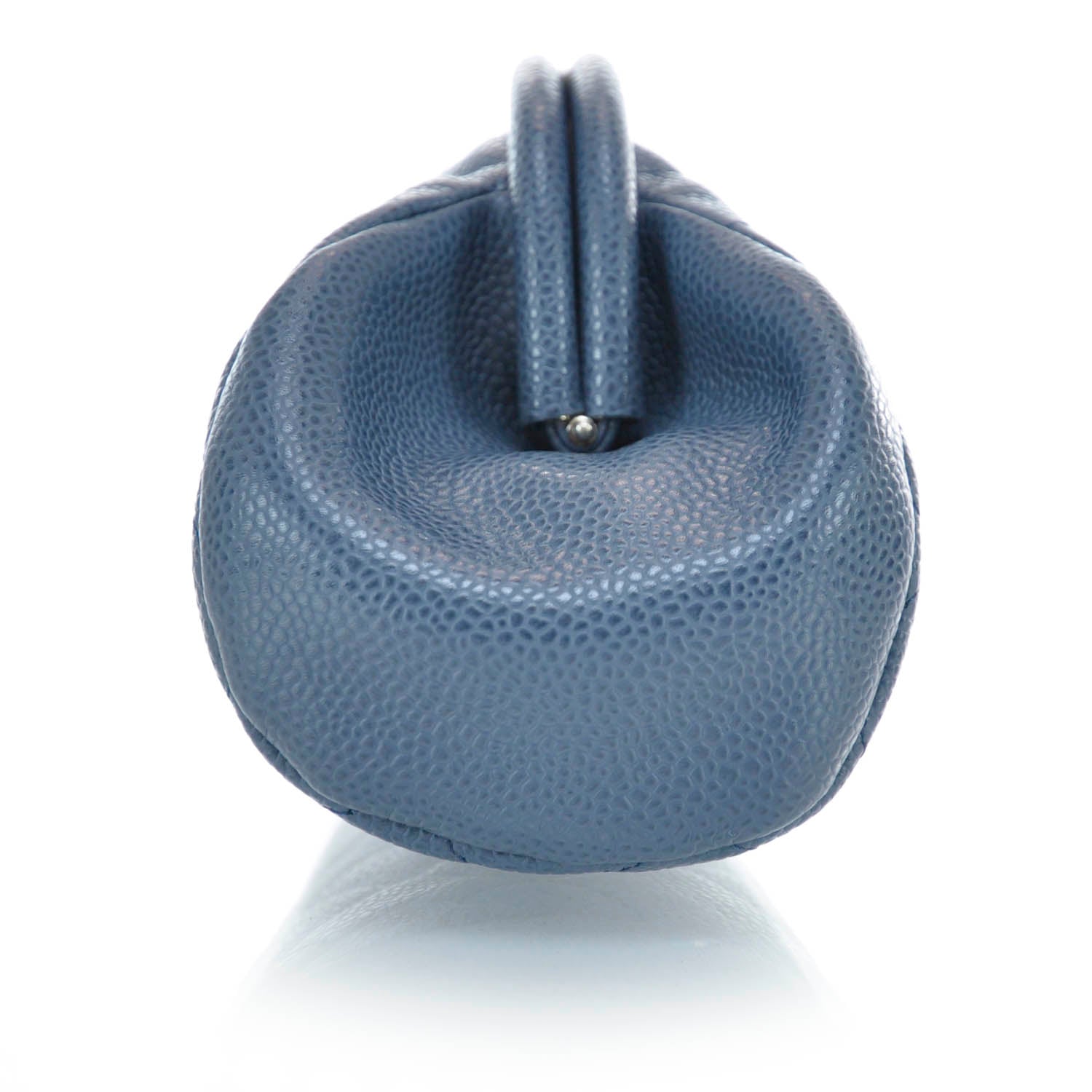 Chanel Caviar Quilted Timeless Clutch Blue 4 of 11