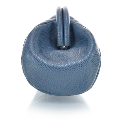 Chanel Caviar Quilted Timeless Clutch Blue 4 of 11