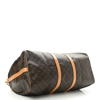 Louis Vuitton Monogram Keepall Bandouliere 55 4 of 14