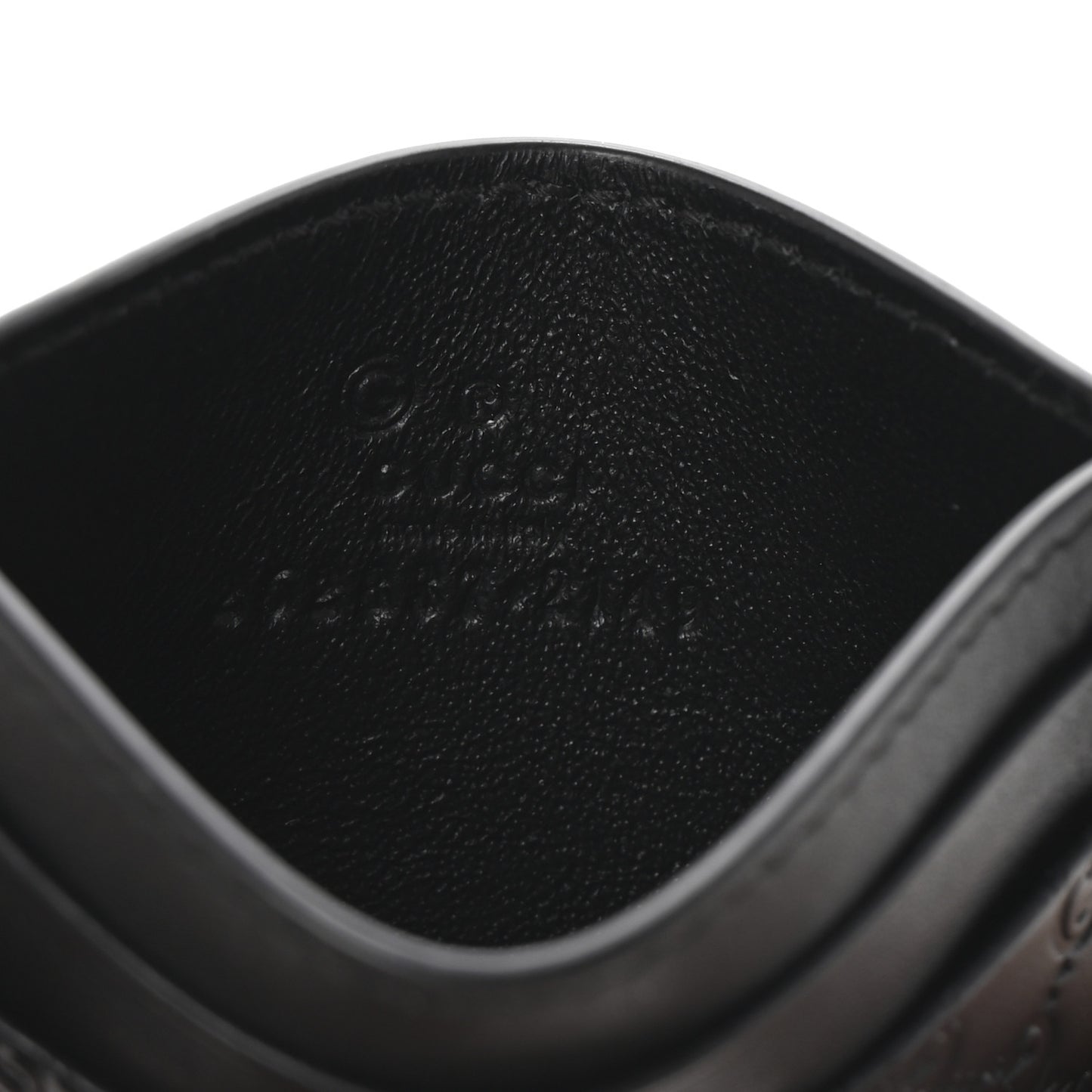 Microguccissima Card Holder Black