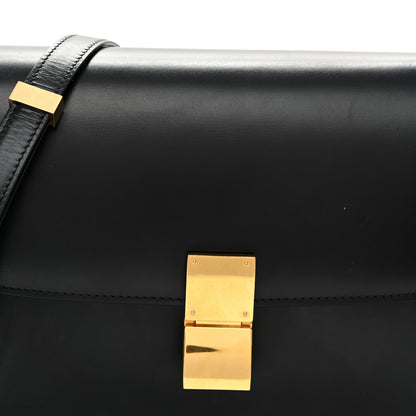 Celine Box Calfskin Medium Classic Box Flap Bag Black 8 of 10