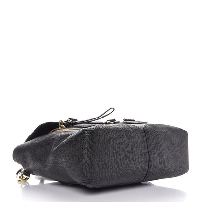 3.1 Phillip Lim 3.1 Textured Calfskin Medium Pashli Satchel Black 4 of 7