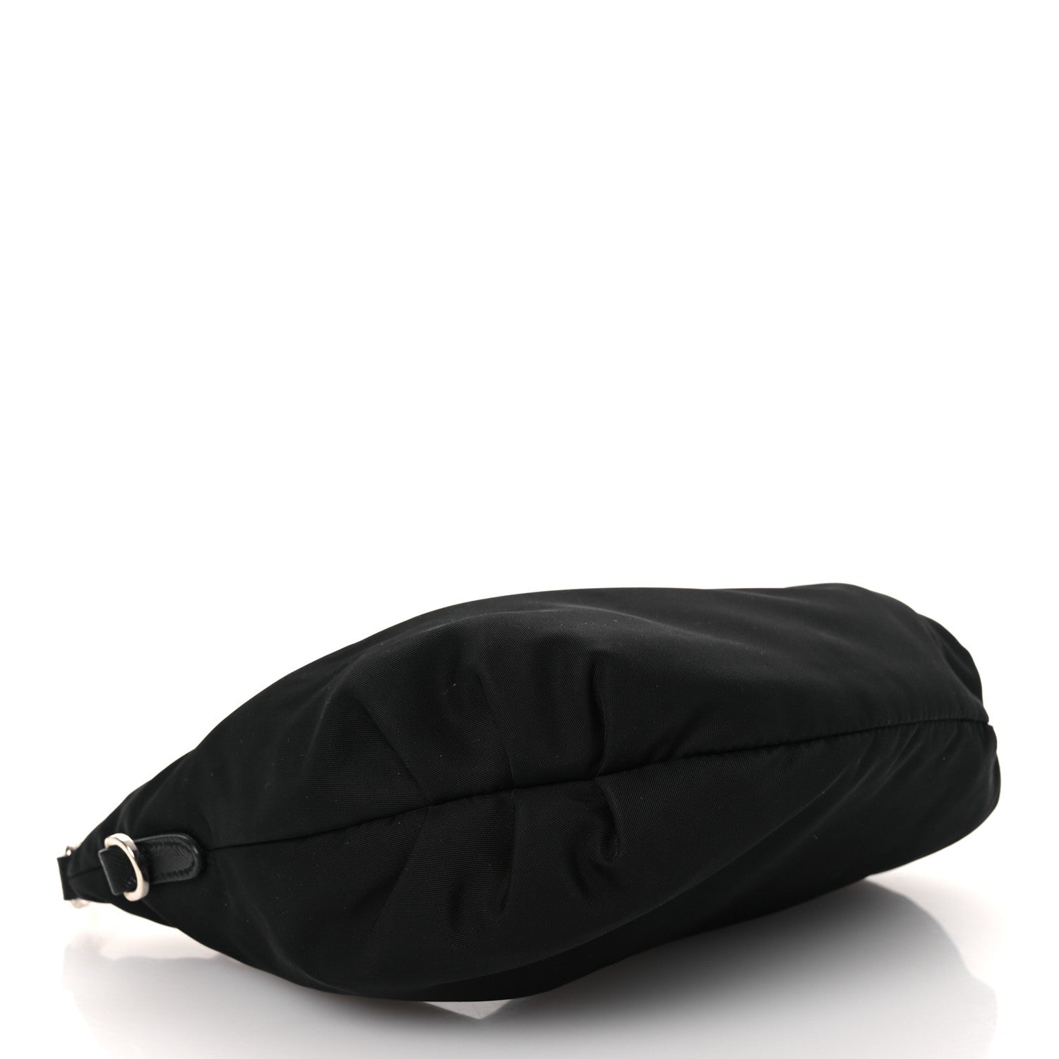 Prada Tessuto Nylon Saffiano Re-Edition 2006 Shoulder Bag Black Black 4 of 14