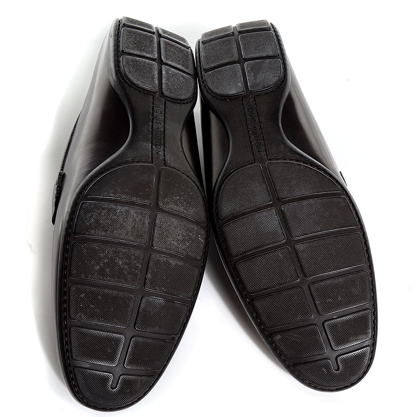 Mens Calfskin Bowery Moccasin Loafer 10 Brown