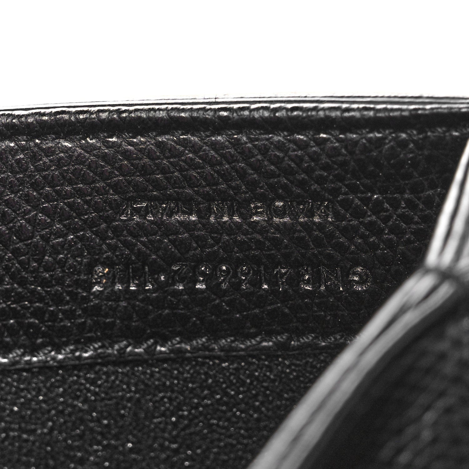 Saint Laurent Textured Calfskin Medium Classic Monogram Universite Bag Black 8 of 12