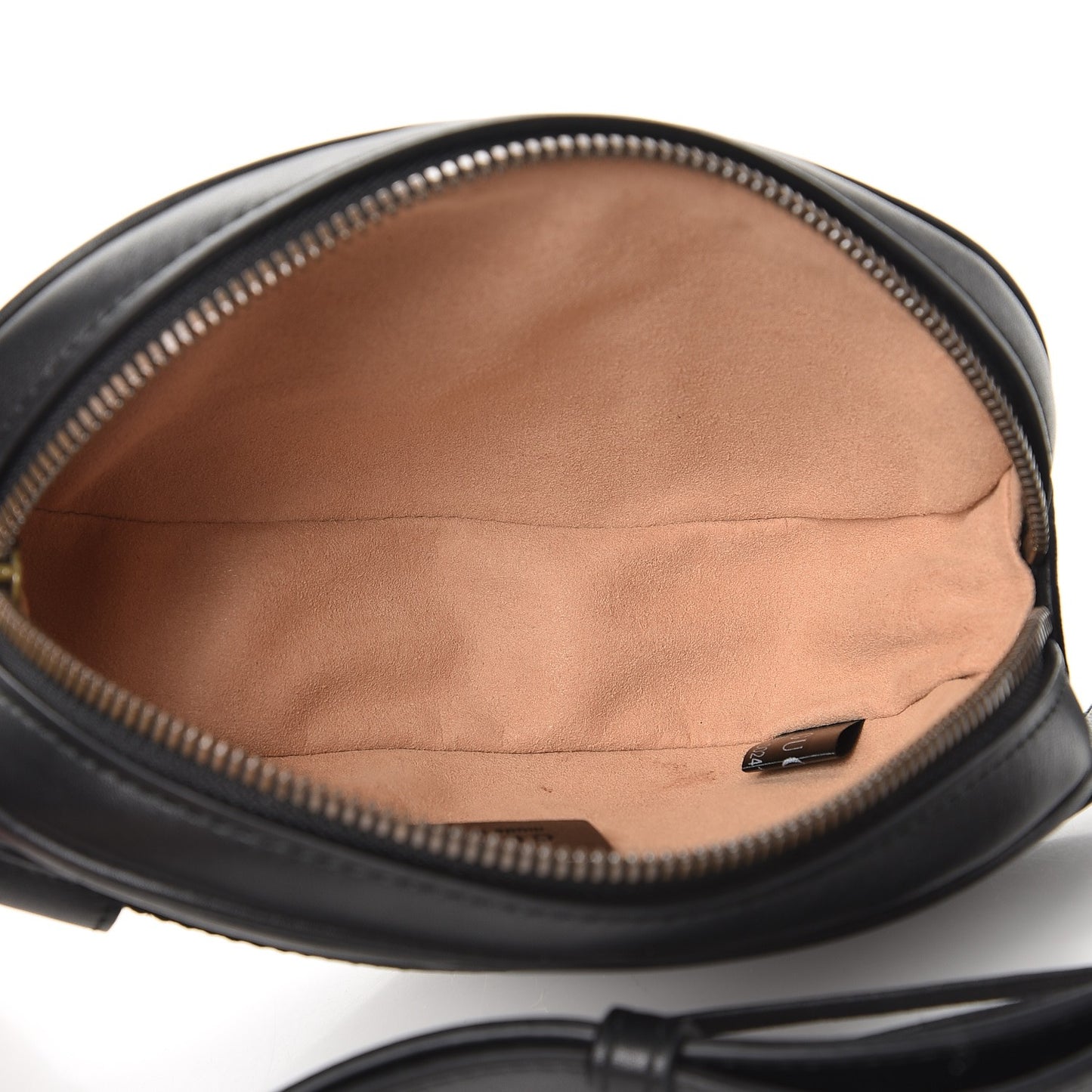 Calfskin Matelasse GG Marmont Belt Bag 95 38 Black