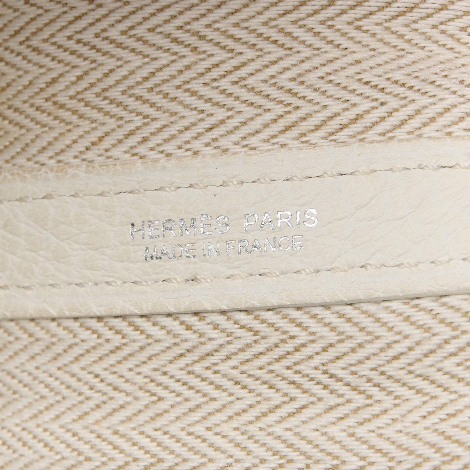 Hermes Negonda Garden Party 36 MM White 8 of 11