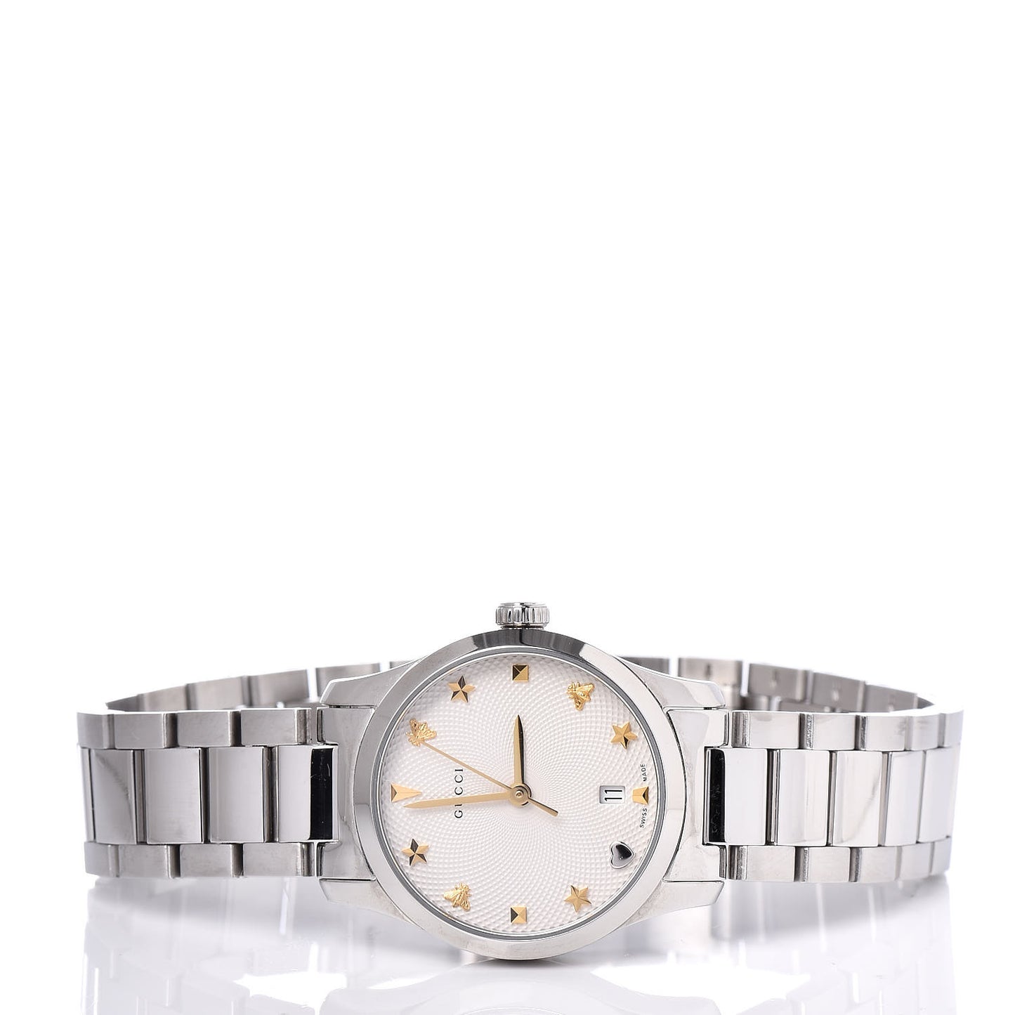 Stainless Steel 27mm G-Timeless Charm Quartz Watch