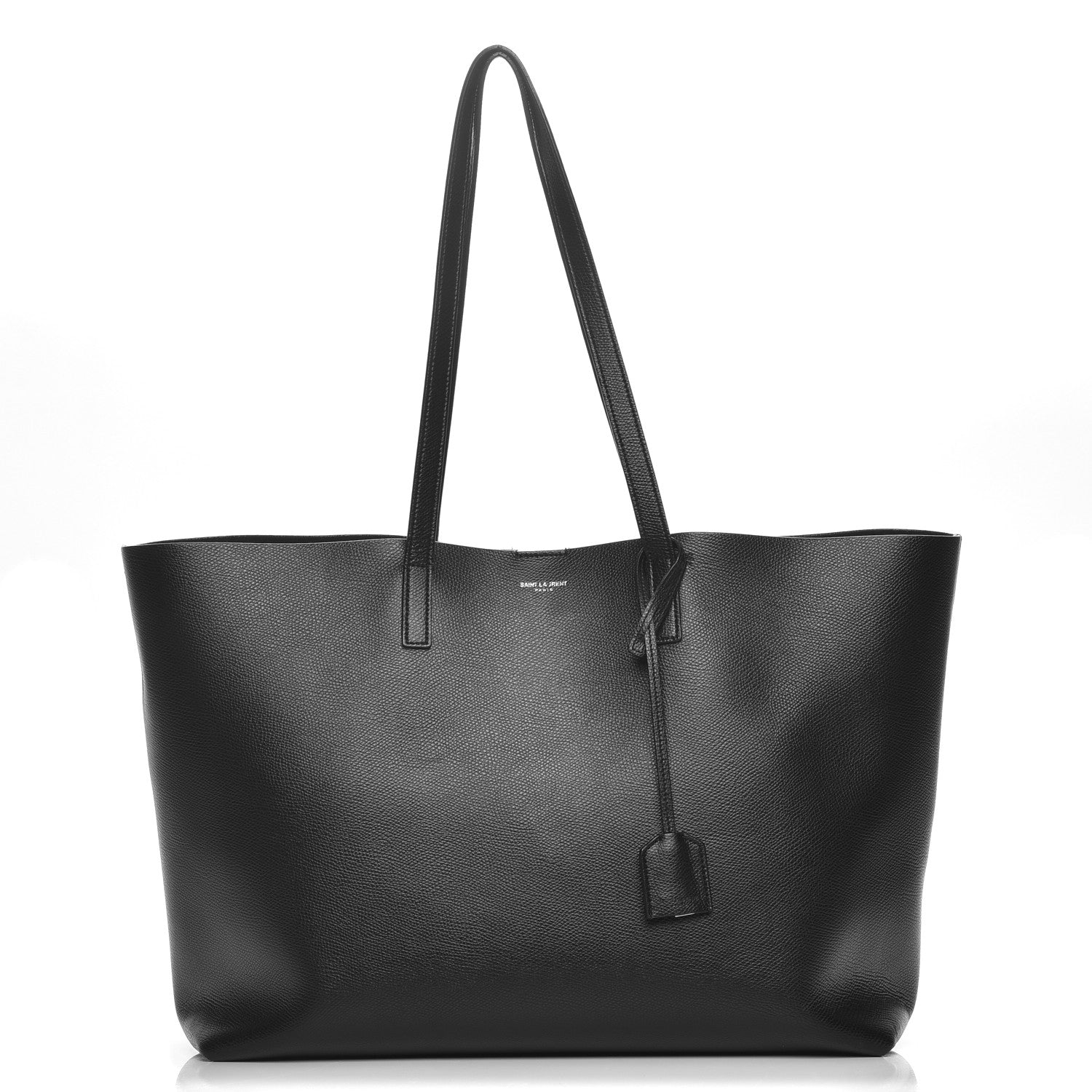 Saint Laurent Calfskin Large Shopping Tote Black 1 of 12