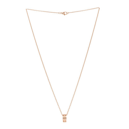 Louis Vuitton 18K Pink Gold Empreinte Pendant Necklace 3 of 6