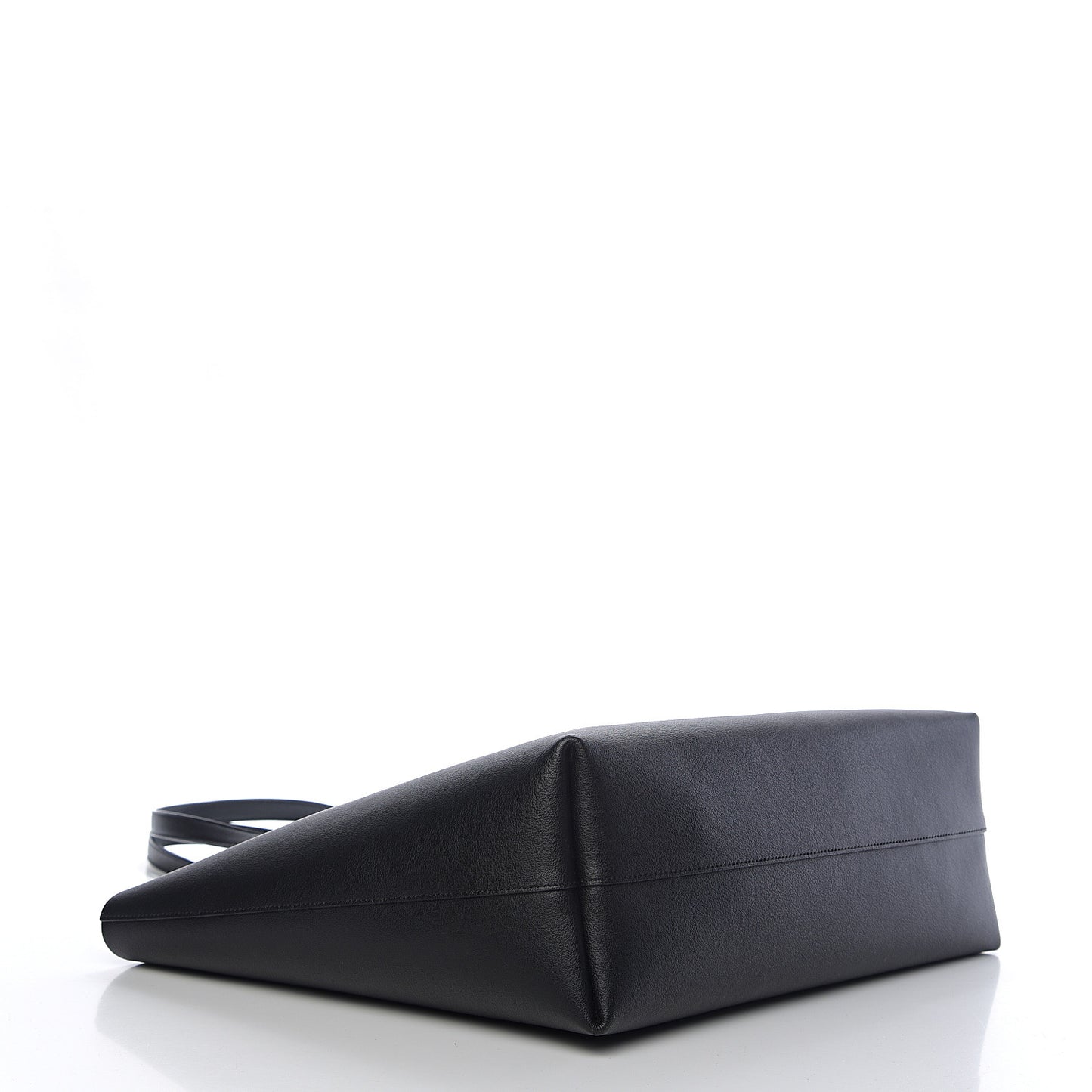 Calfskin Large Shopping Tote Black