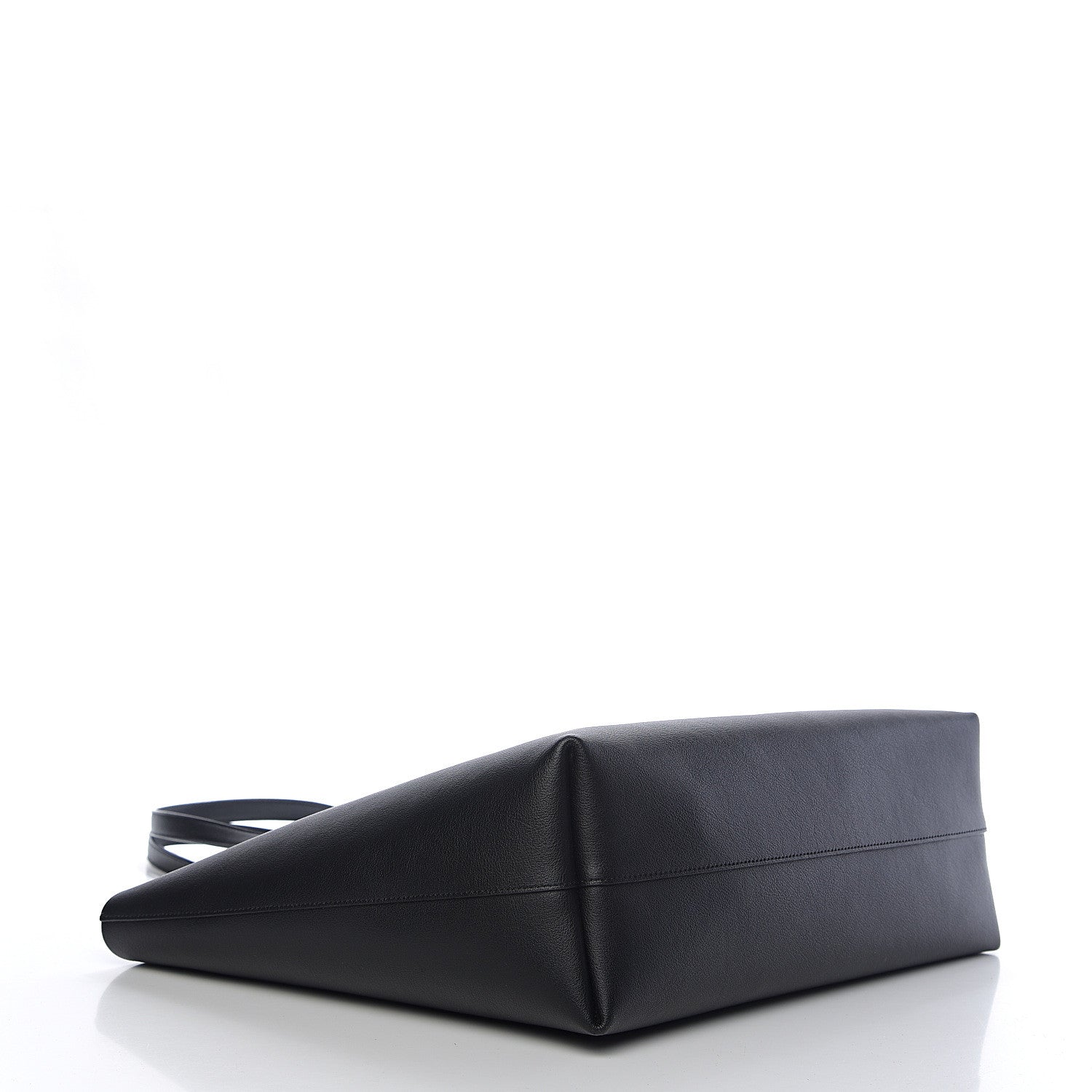 Saint Laurent Calfskin Large Shopping Tote Black 3 of 9