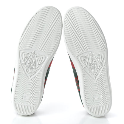 Gucci Covered Wool Big GG Monogram Mens Sneaker 12 Green Red 5 of 10