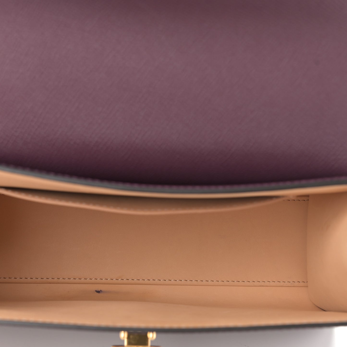 Carat Calfskin Gabrielle PM Eggplant