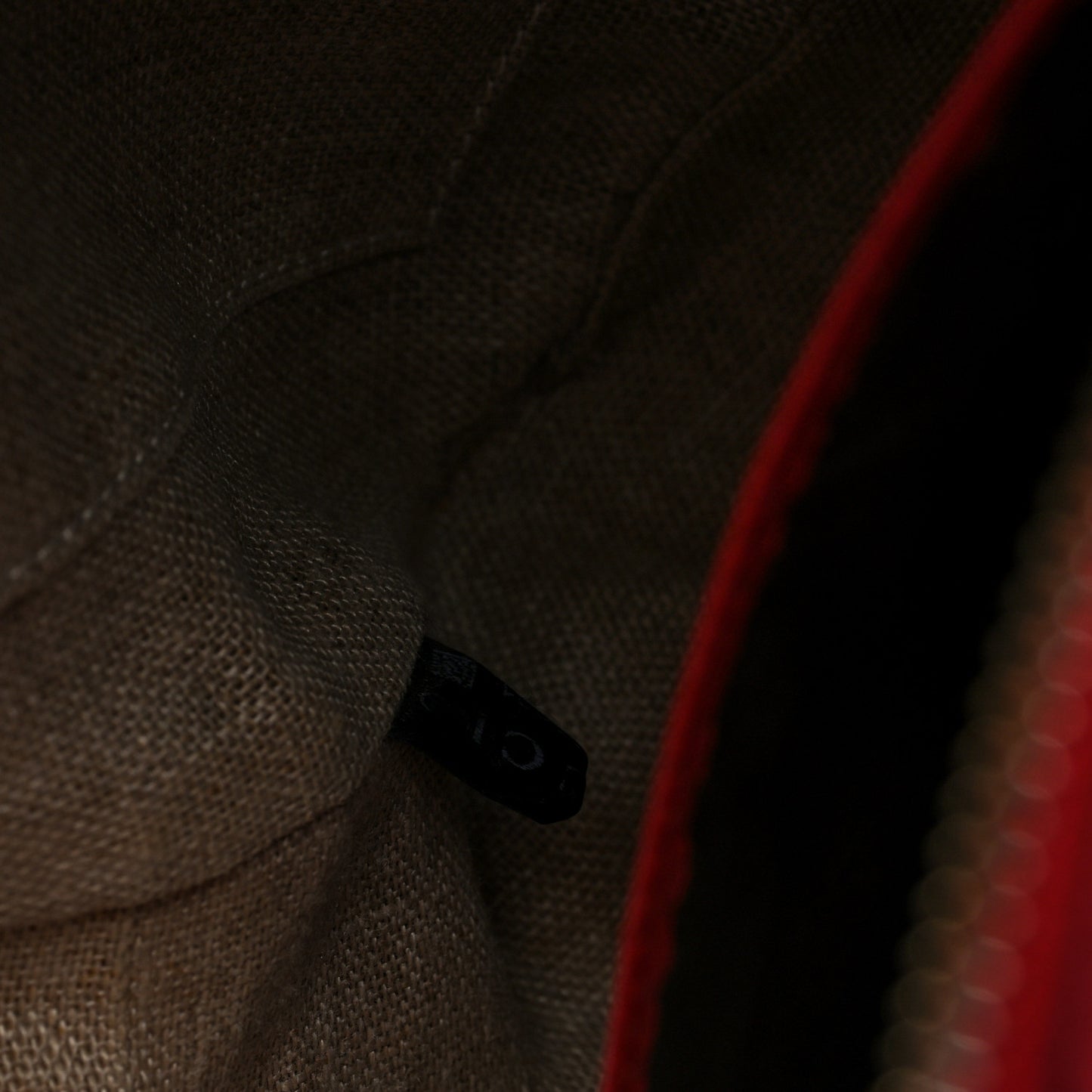 Monogram Mini Bree Messenger Bag Red