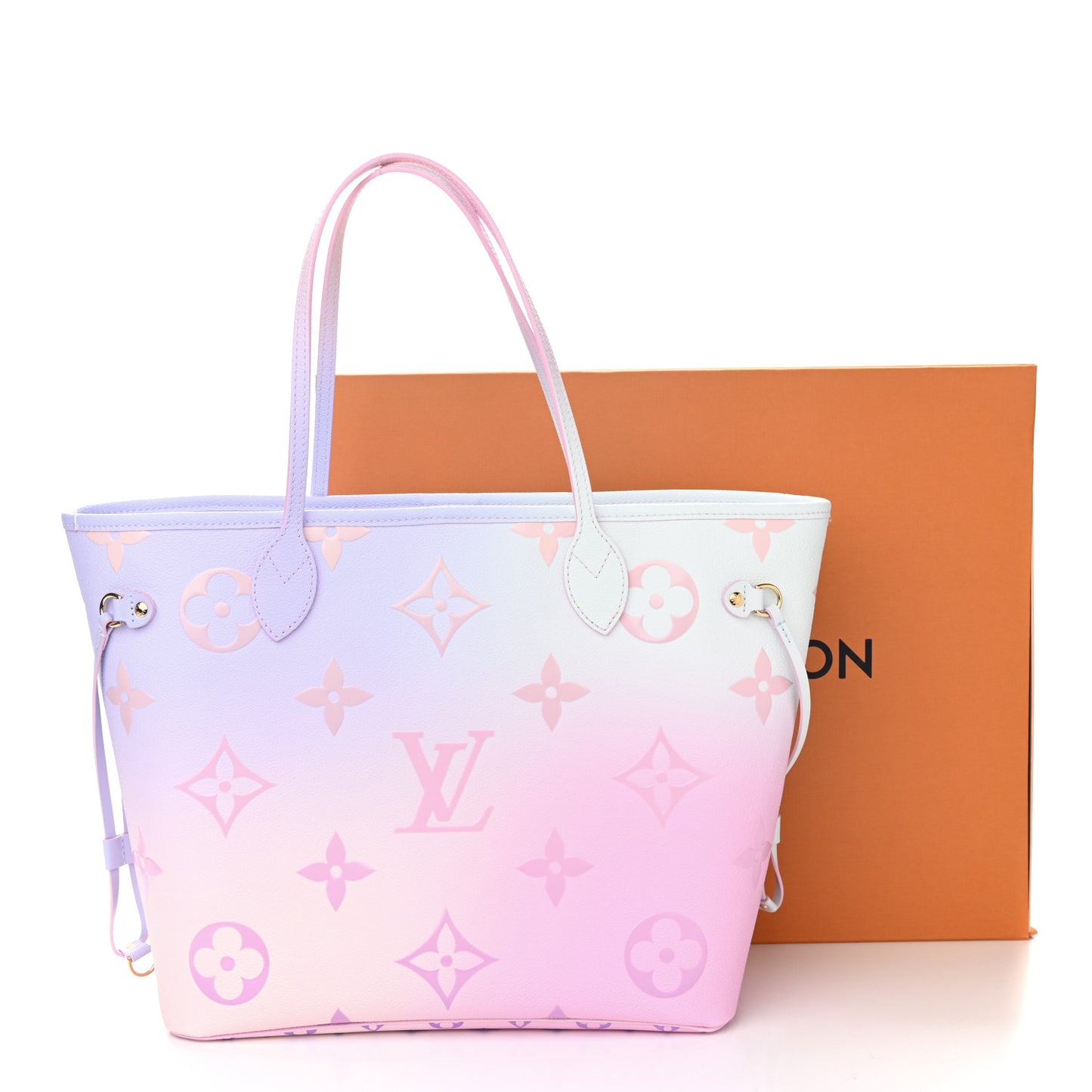 Monogram Giant Spring In The City Neverfull MM Sunrise Pastel