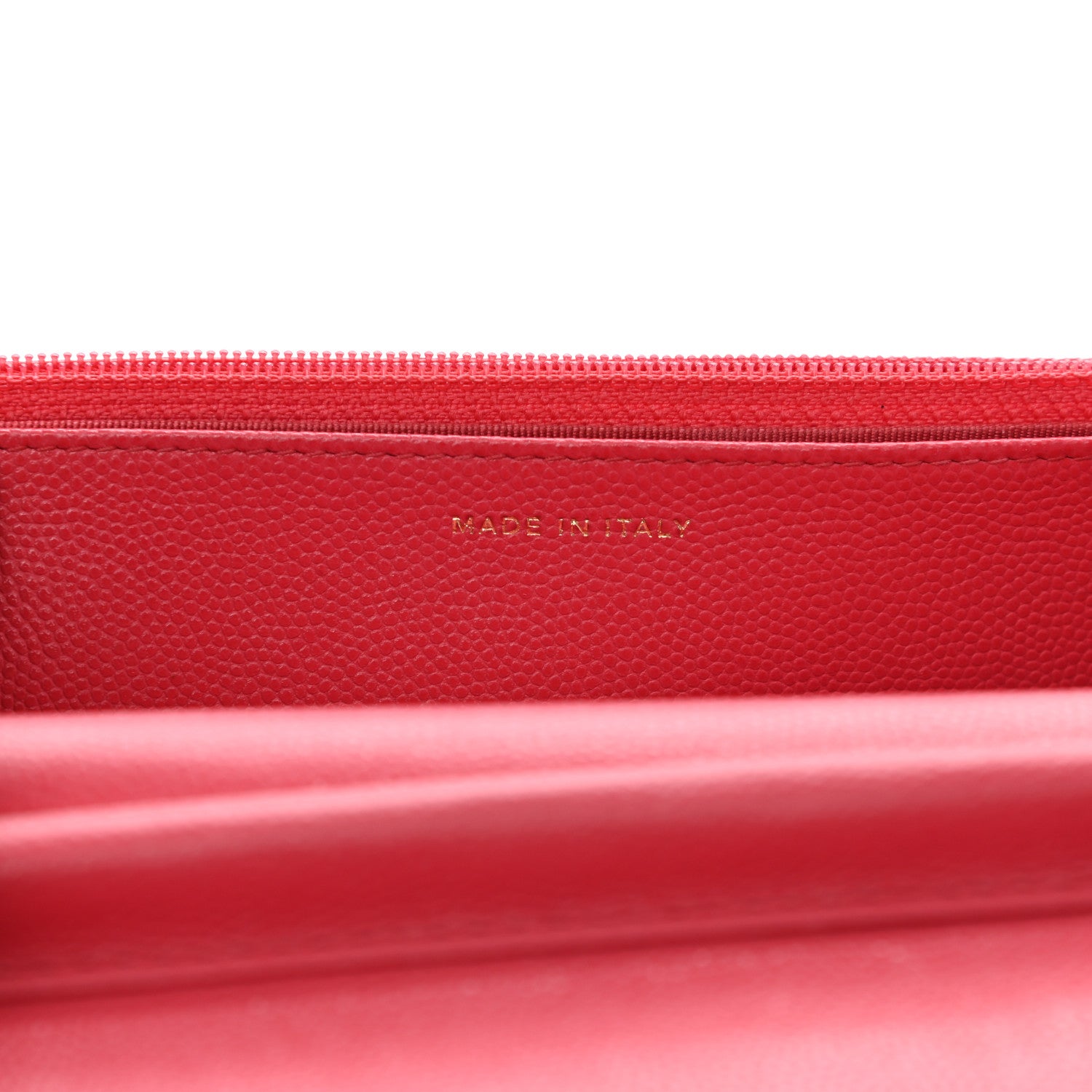 Chanel Caviar Quilted Wallet On Chain WOC Dark Pink 7 of 12