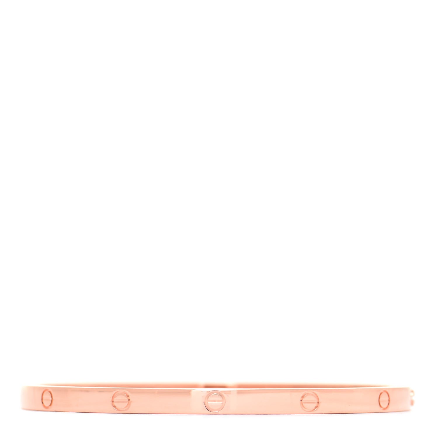Cartier 18K Pink Gold Small LOVE Bracelet 16 1 of 6