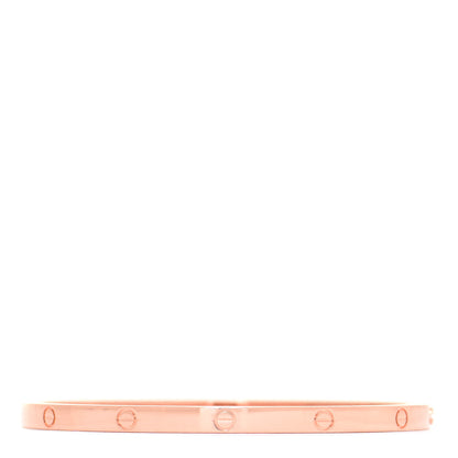 Cartier 18K Pink Gold Small LOVE Bracelet 16 1 of 6