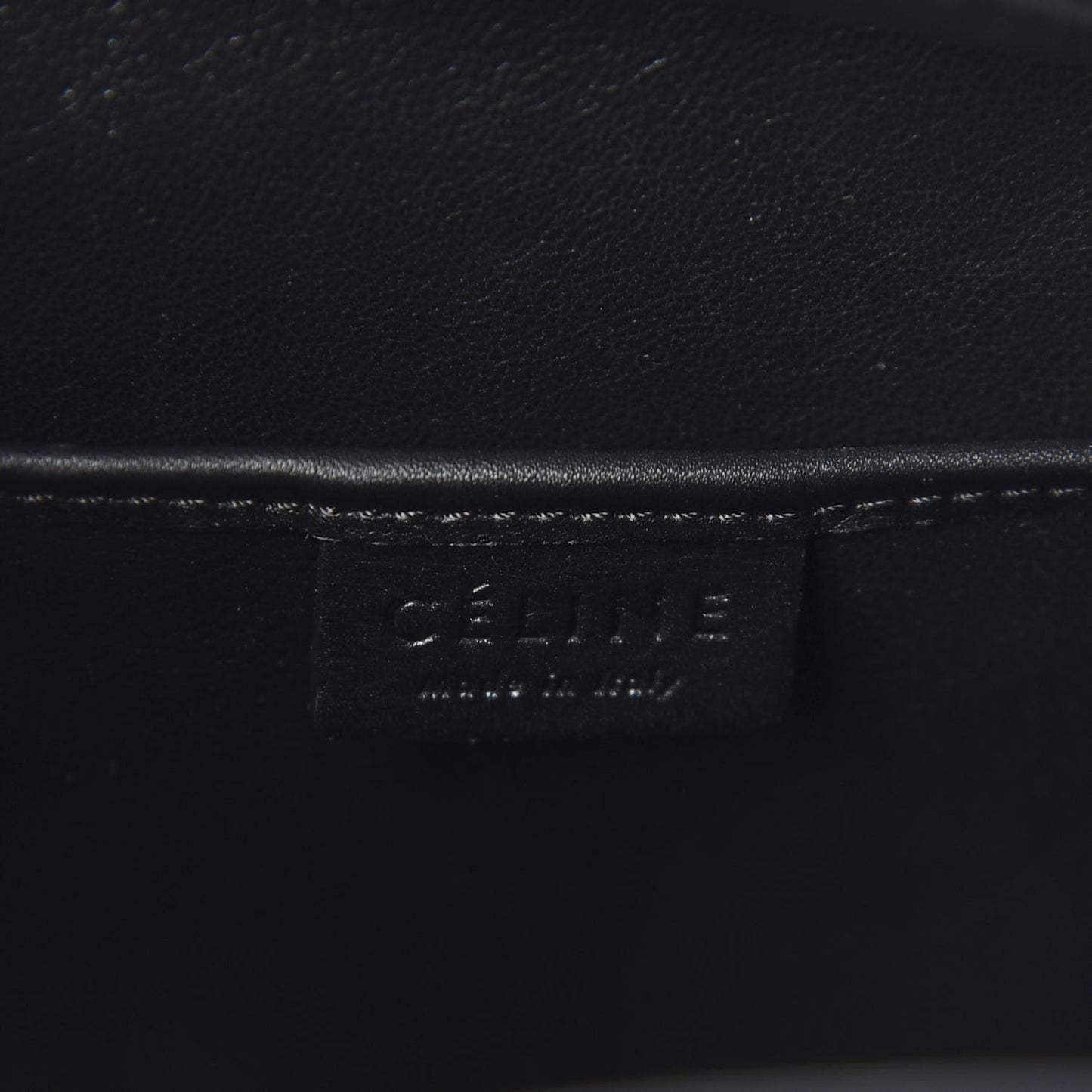 Stringray Calfskin Nano Bi-Color Luggage Black