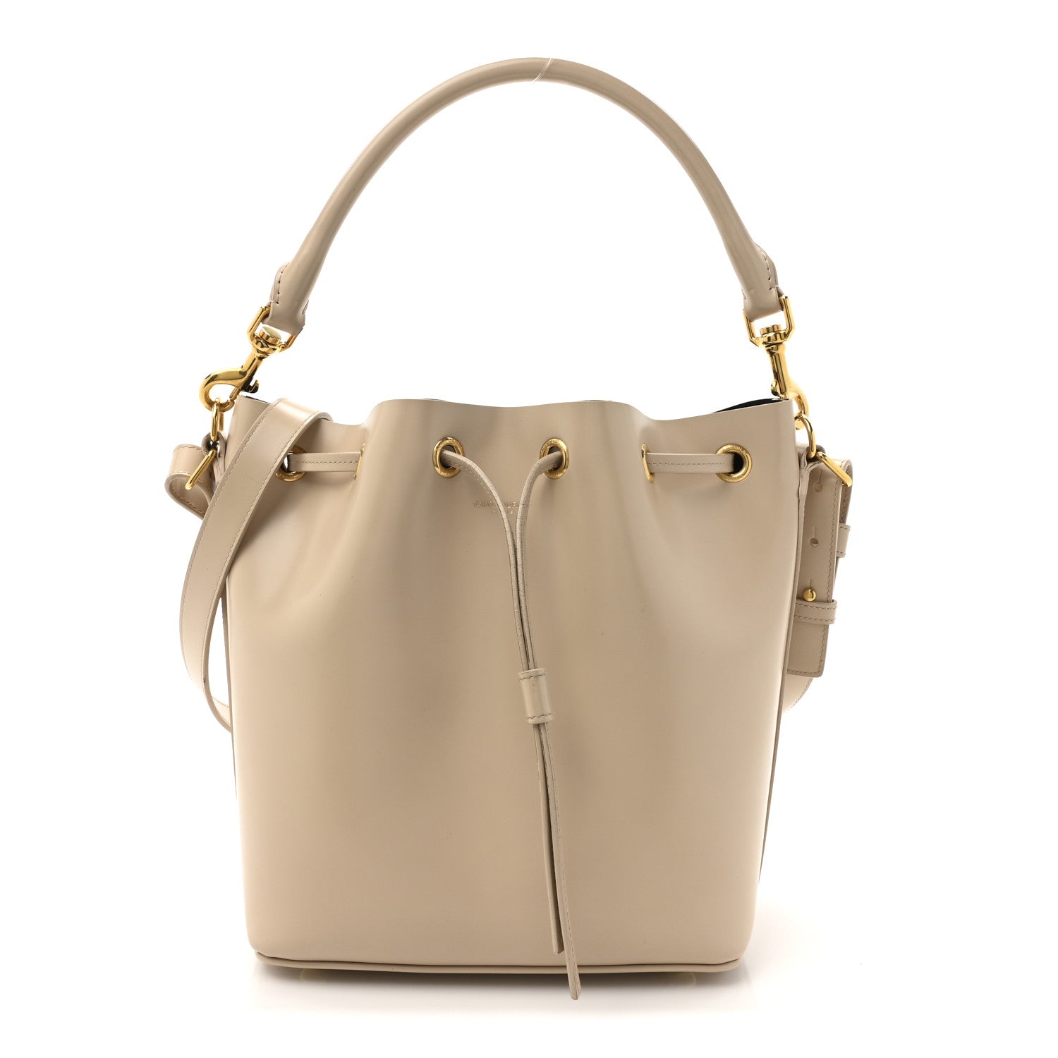 Saint Laurent Calfskin Medium Emmanuelle Bucket Bag Nude Powder 1 of 16