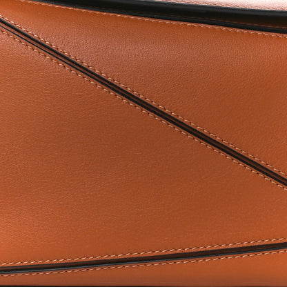 Loewe Calfskin Small Puzzle Bag Tan 8 of 10