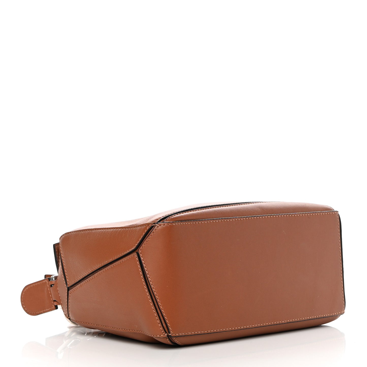 Calfskin Small Puzzle Bag Tan