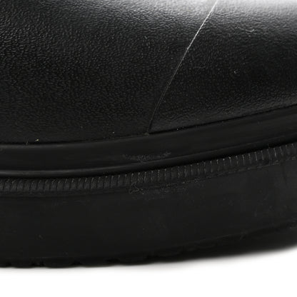 Chanel Caoutchouk CC High Boots 38 Black 14 of 19