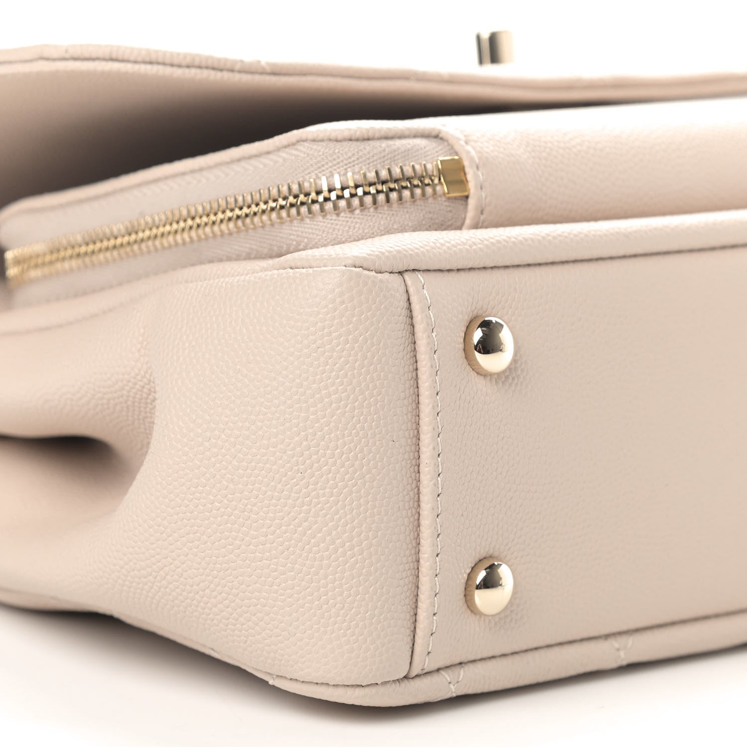 Chanel Caviar Quilted Medium Business Affinity Flap Beige 6 of 9