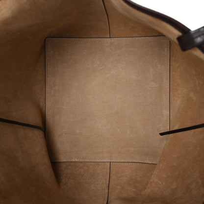The Row Grained Calfskin Park Tote Three Brown Ans 6 of 13