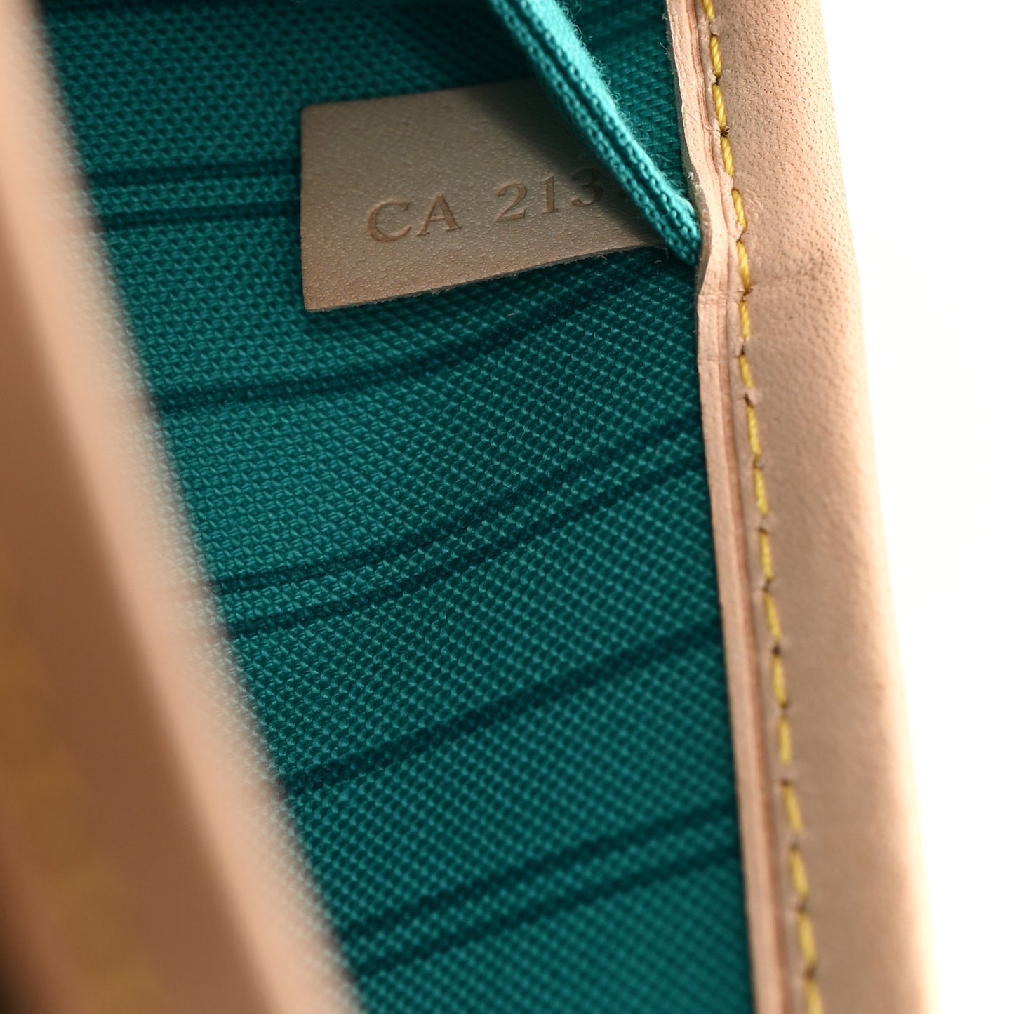 Monogram V Neverfull MM Turquoise