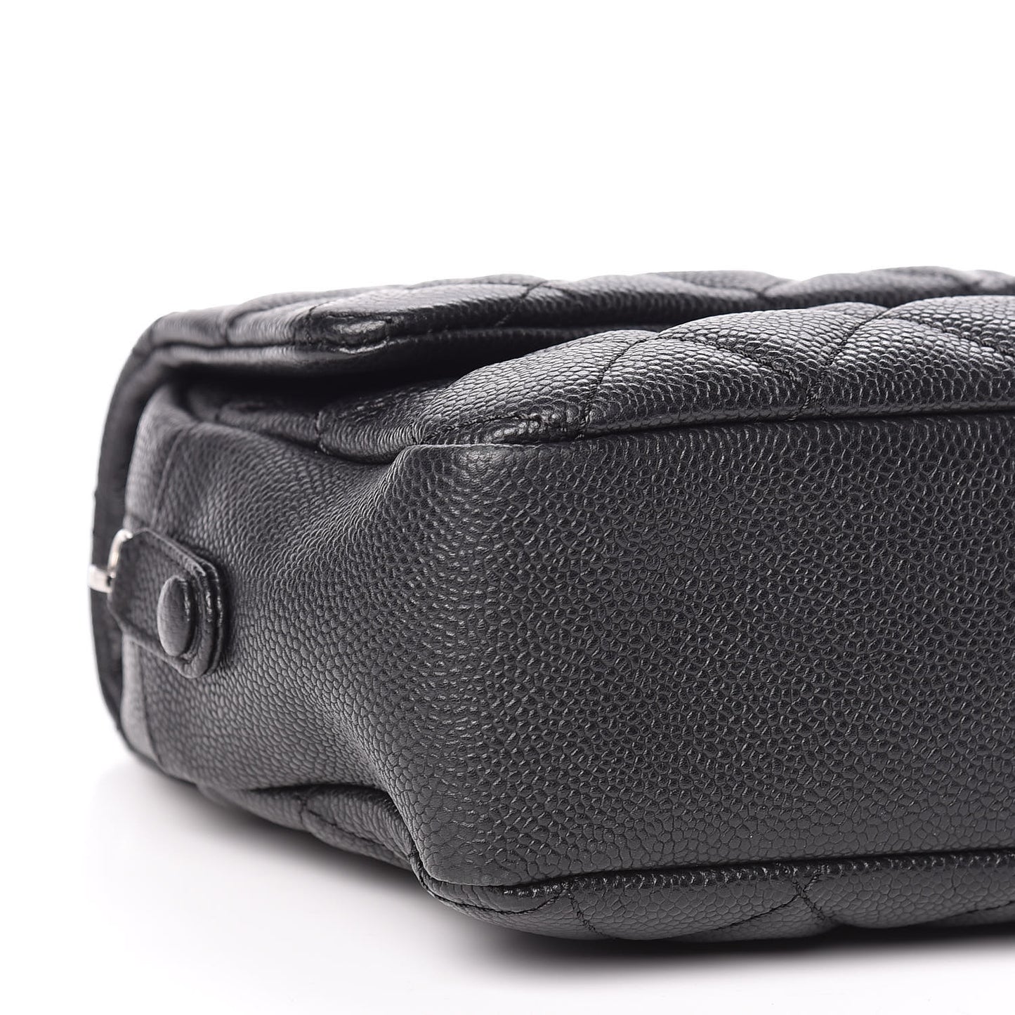 Caviar Quilted Jumbo Easy Flap Black
