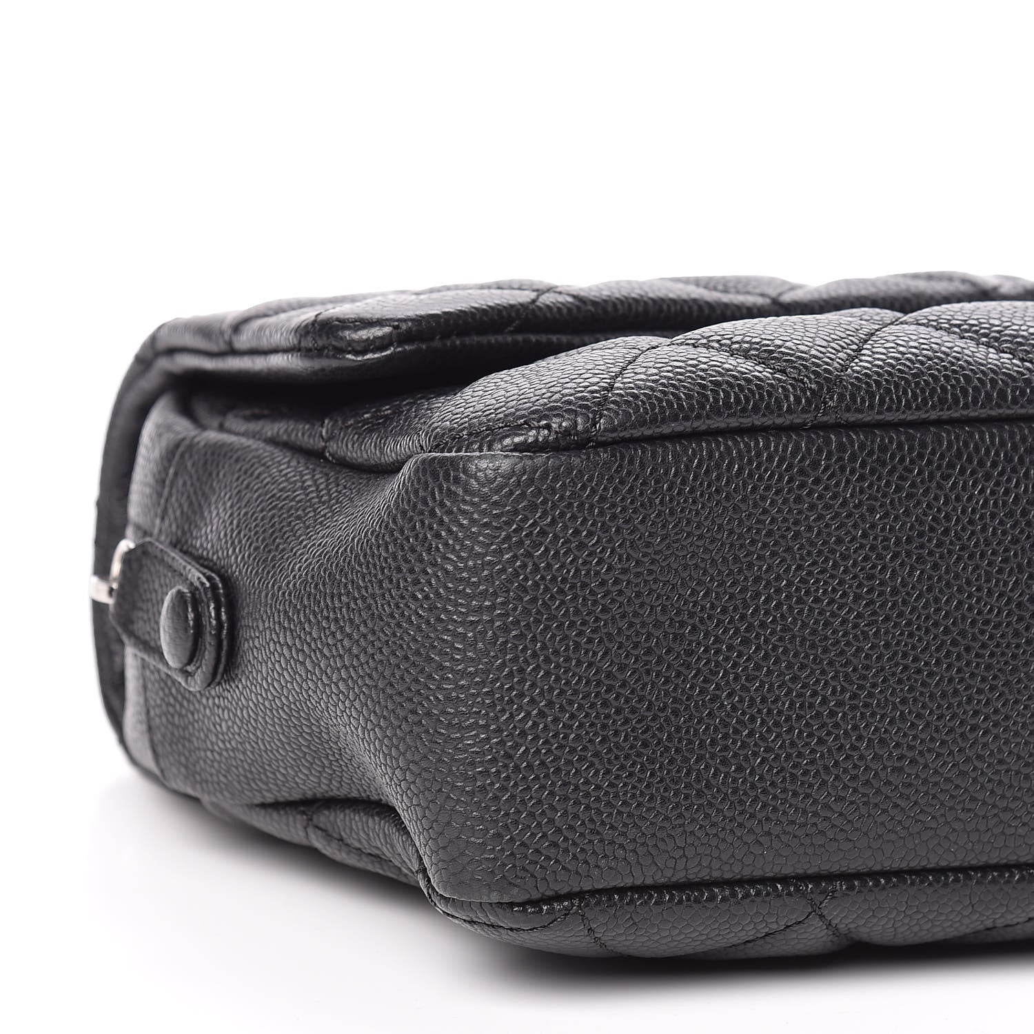 Chanel Caviar Quilted Jumbo Easy Flap Black 5 of 10