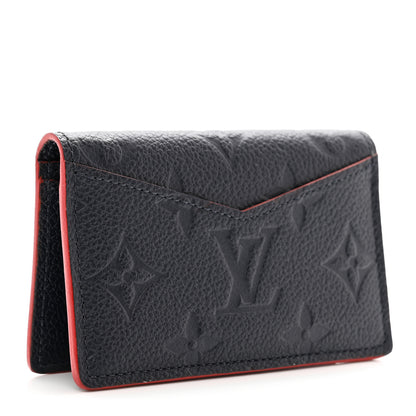 Louis Vuitton Empreinte Multicartes Marine Rouge 3 of 7