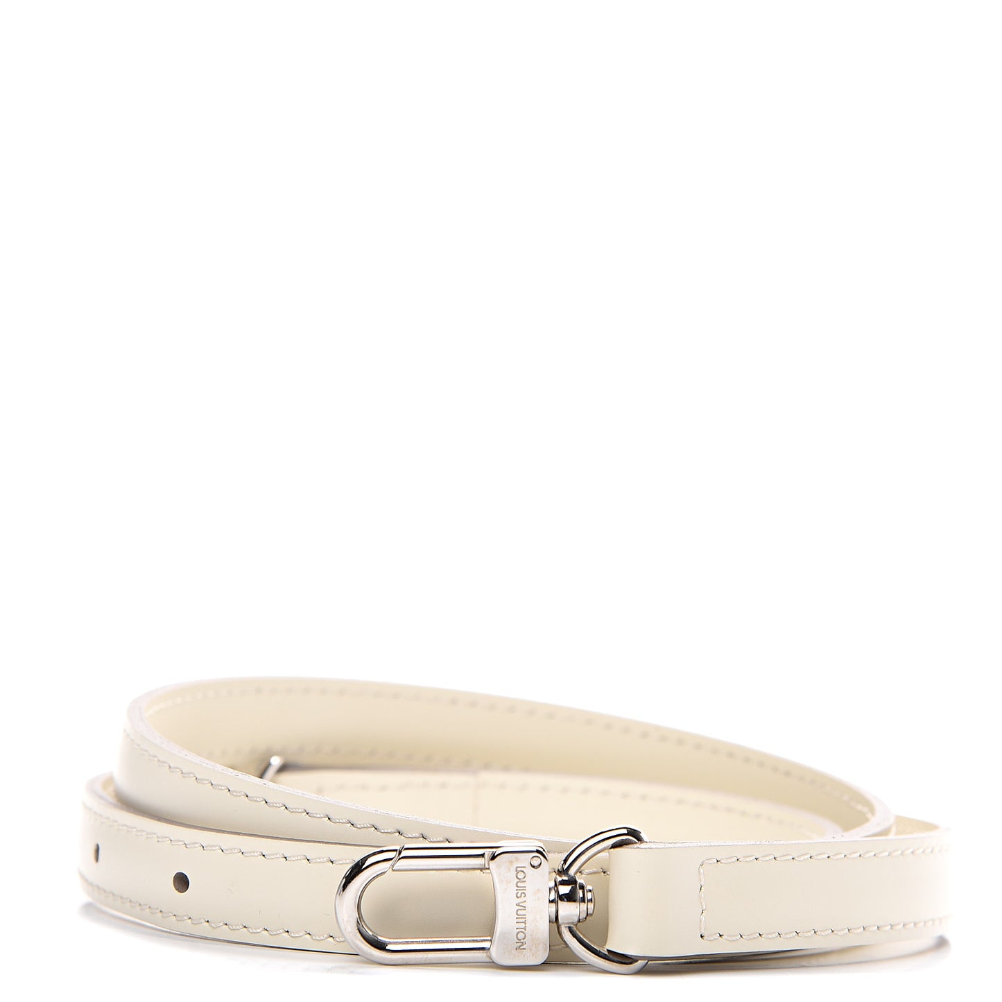 Calfskin 16mm Adjustable Shoulder Strap Ivory