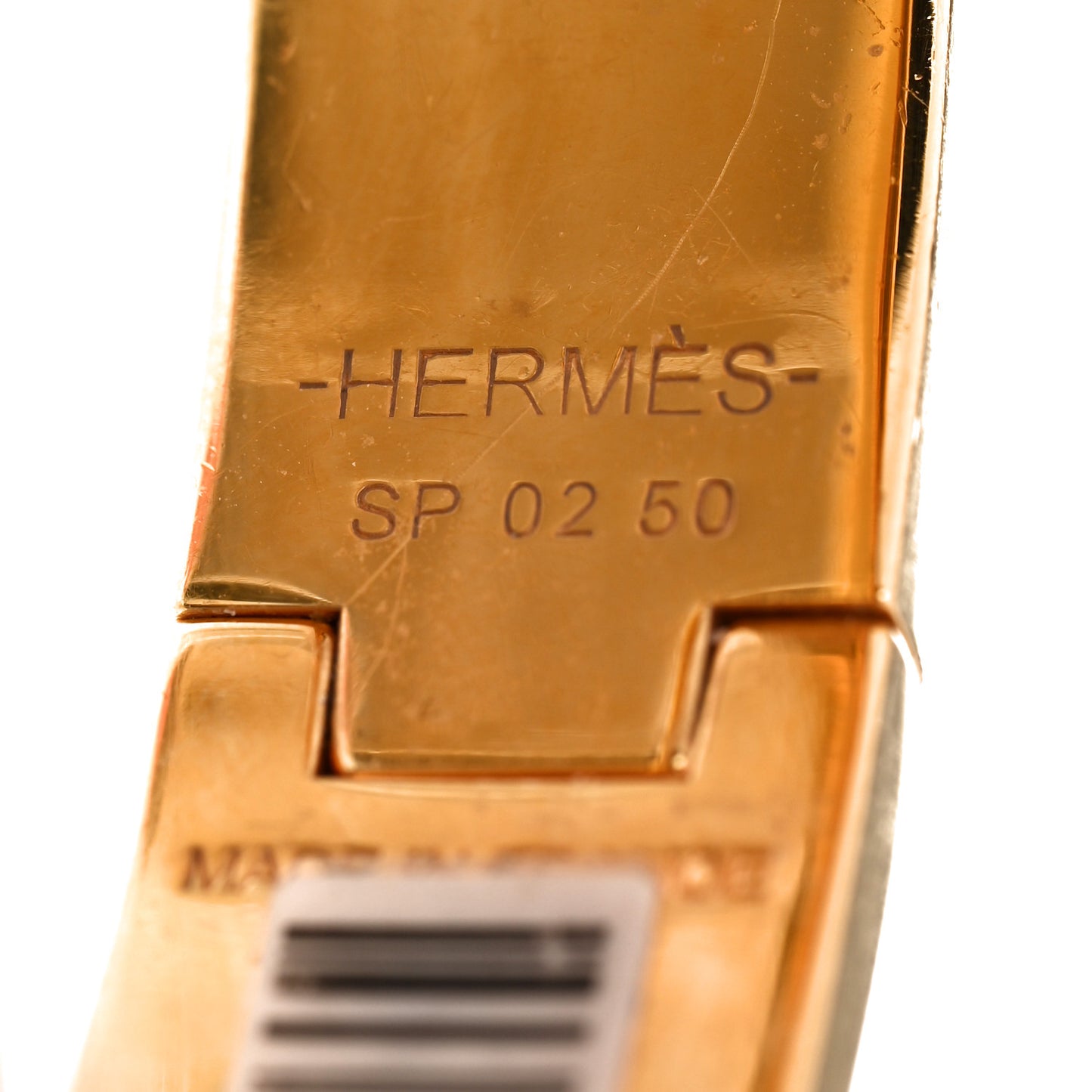 Enamel Narrow Clic Clac H Bracelet PM Rose Dragee