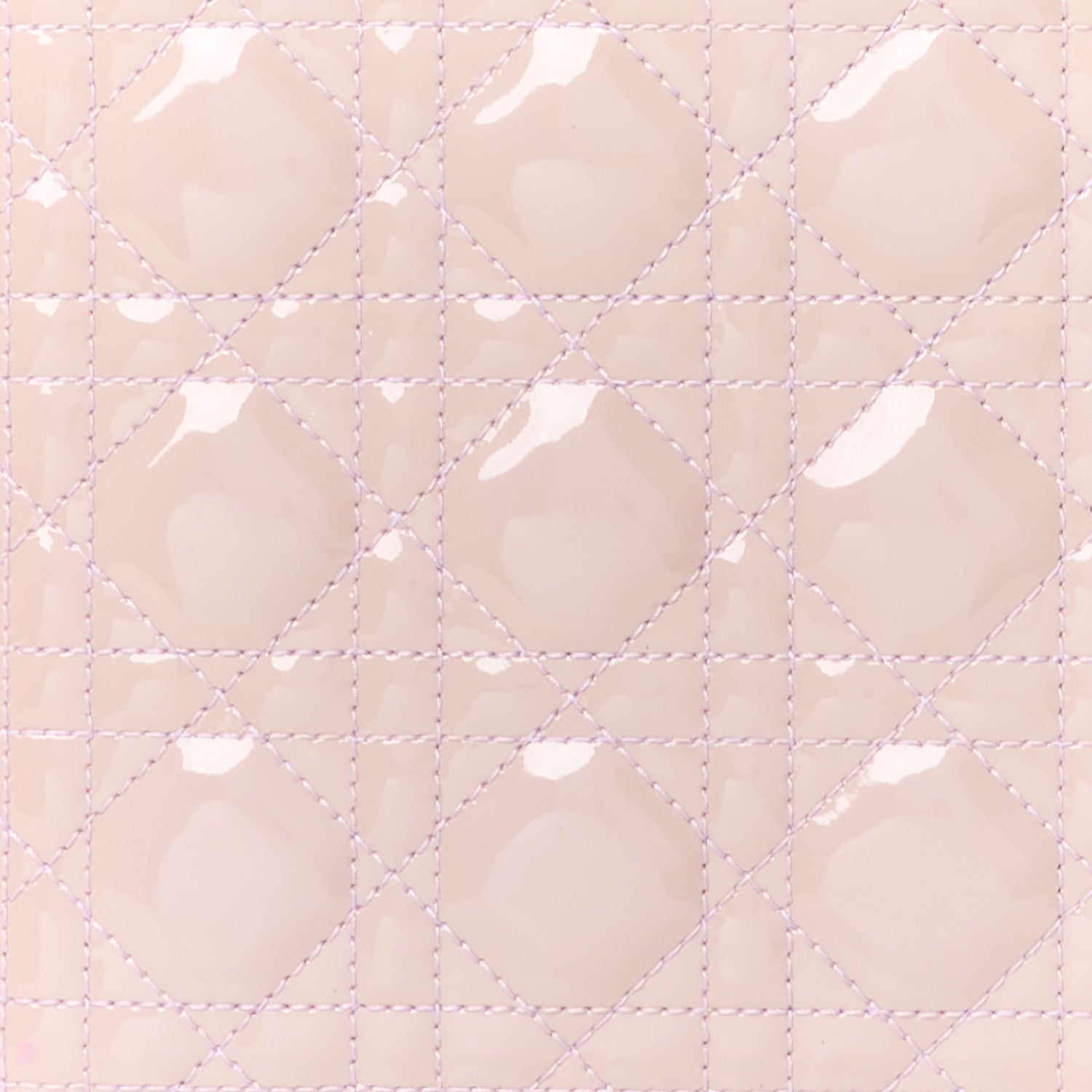 Christian Dior Patent Cannage Medium Lady Dior Light Pink 8 of 11