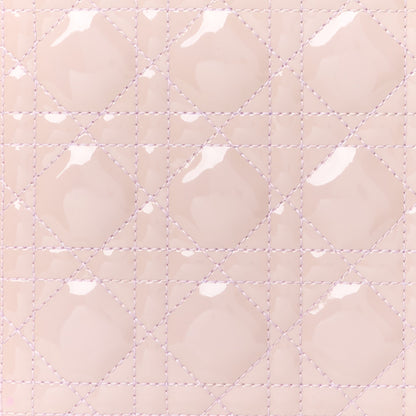 Christian Dior Patent Cannage Medium Lady Dior Light Pink 8 of 11