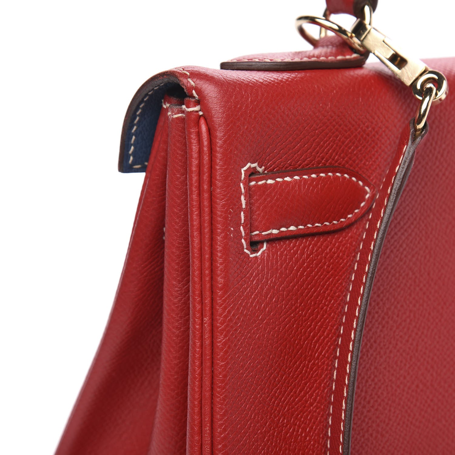 Hermes Epsom Kelly Retourne 32 Rouge Casaque 8 of 13