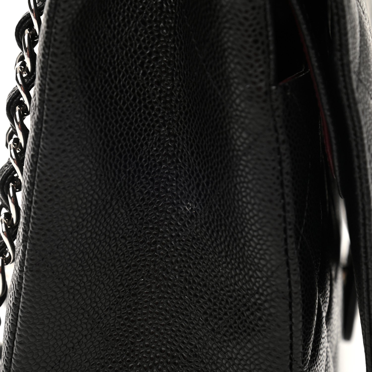 Chanel Caviar Quilted Maxi Double Flap Black 11 of 12