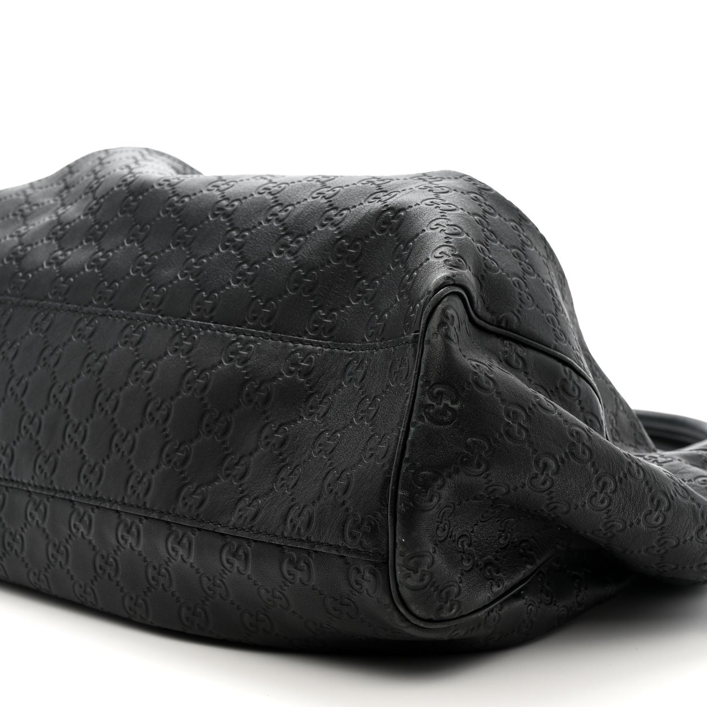 Guccissima Large Sukey Tote Black