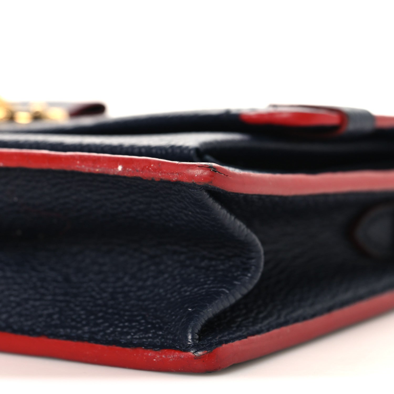 Louis Vuitton Empreinte Vavin Chain Wallet Marine Rouge 9 of 9
