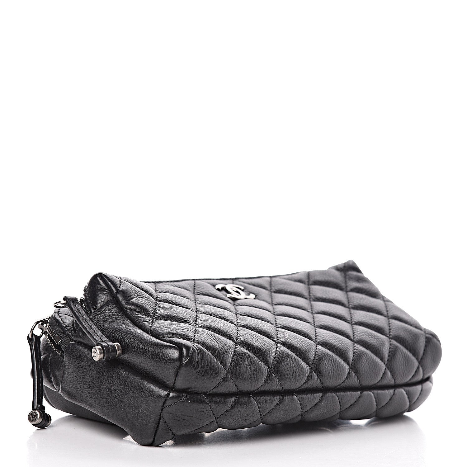 Chanel Calfskin Quilted Waist Bag Black 4 of 11
