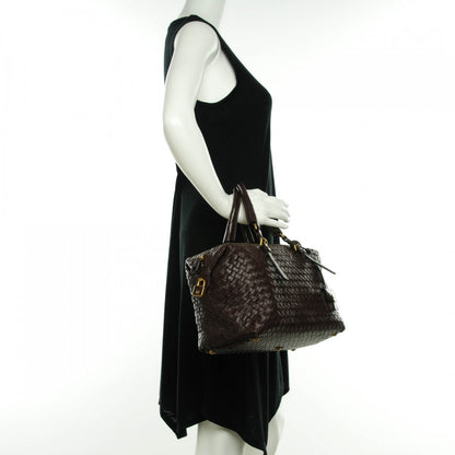 Bottega Veneta Nappa Intrecciato Montaigne Ebano 2 of 8