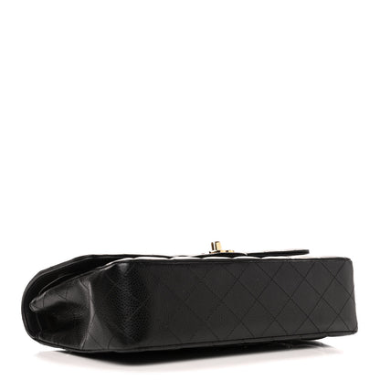 Chanel Caviar Quilted Medium Double Flap Black 3 of 5